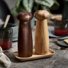 Aida - Raw Teak keramisk kvernsett, 3 deler thumbnail