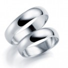 GD Forever - Giftering i hvitt gull, 5mm thumbnail