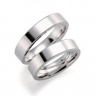 GD Forever - Giftering i hvitt gull, 5mm thumbnail