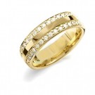 GD Forever - Giftering i gult gull med dia. 0,28ct WSI, 6mm thumbnail
