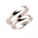 GD Forever - Giftering i hvitt gull, 3mm thumbnail