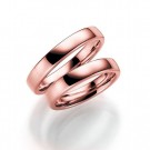 GD Forever - Giftering i rosègull, 4mm thumbnail