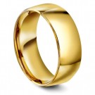 Moments by Pan Jewelry - Giftering i gult gull, 7mm thumbnail