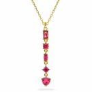 Pan Jewelry - Viva Vegas Smykke i forgylt sølv med rosa zirkonia thumbnail