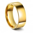 Moments by Pan Jewelry - Giftering i gult gull, 7mm thumbnail