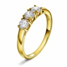 Glow by Gulldia - Farah Ring i sølv med zirkonia thumbnail