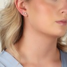 Snö of Sweden - Siri Mini Øredobber 3 stk i forgylt messing thumbnail