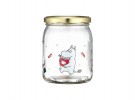 Muurla - Mummi Glasskrukke + klistremerker, 0,5L thumbnail