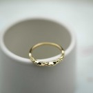 Pan Jewelry - Ring i forgylt sølv thumbnail
