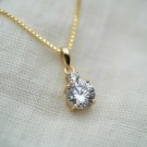 Pan Jewelry - Smykke i forgylt sølv med zirkonia thumbnail
