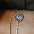 Pan Jewelry - Mamma armbånd i sølv med farget zirkonia thumbnail