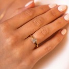 Pan Jewelry - Ring i gull med dia. 0,15ct WP thumbnail