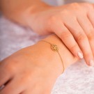 Pan Jewelry - Livets Tre Armbånd i sølv med zirkonia thumbnail