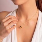 Pan Jewelry - GLAM Smykke i forgylt sølv med gylne stener thumbnail