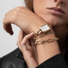 Sif Jakobs - Ellera Armbånd i sølv med grønne zirkonia, 18k gullbelagt thumbnail