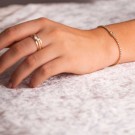 Pan Jewelry - Roma Armbånd i sølv med zirkonia thumbnail