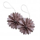 Cooee Design - Paper Flower 2 stk, Pale pink thumbnail
