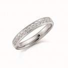 GD Forever - Giftering i hvitt gull med dia. 0,14ct WSI, 3mm thumbnail
