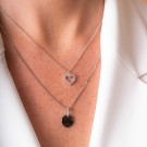 Pan Jewelry - Smykke i sølv med hjerte og zirkonia thumbnail