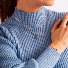 Pan Jewelry - GLAM Smykke i forgylt sølv med blå stener thumbnail