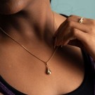 Pan Jewelry - Smykke i forgylt sølv dråpe thumbnail