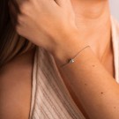 Pan Jewelry - Knute Armbånd og øredobber i sølv thumbnail