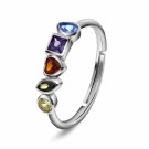 Pan Jewelry - Sparks Ring i sølv, justerbar thumbnail