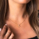 Pan Jewelry - Smykke i gull med zirkonia hjerte thumbnail
