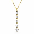 Pan Jewelry - Viva Vegas Smykke i forgylt sølv med hvit zirkonia thumbnail