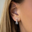 Pan Jewelry - Øredobber i sølv med zirkonia thumbnail