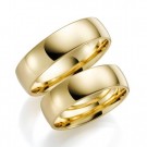 GD Forever - Giftering i gult gull, 6mm thumbnail