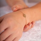 Pan Jewelry - Livets Tre Armbånd i sølv med zirkonia thumbnail