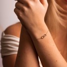 Pan Jewelry - Armbånd i forgylt sølv, Evighet thumbnail
