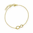Pan Jewelry - Armbånd i forgylt sølv, Evighet thumbnail
