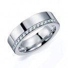 GD Forever - Giftering i hvitt gull med dia. 0,14ct WSI, 5mm thumbnail