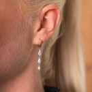 Pan Jewelry - Seoul Shine Øredobber i sølv med hvite zirkonia thumbnail