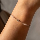 Gulldia - Fairy Armbånd i sølv med glasskrystall thumbnail