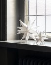Watt & Veke - Sputnik 3D Papirstjerne Hvit, 30cm thumbnail