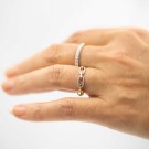 EC - Ring i gull med diamant 0,20ct WSI thumbnail