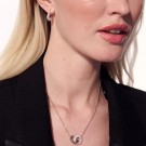 Sif Jakobs - Carrara Due Piccolo Halskjede i sølv med zirkonia thumbnail