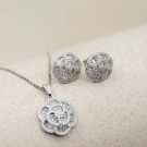 Pan Jewelry - Øredobber i sølv med zirkonia thumbnail