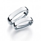 GD Forever - Giftering i hvitt gull, 4mm thumbnail