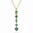 Pan Jewelry - Viva Vegas Smykke i forgylt sølv med grønn zirkonia thumbnail