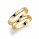 GD Forever - Giftering i gult gull, 4mm thumbnail