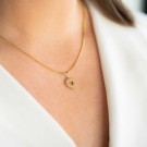 Pan Jewelry - Smykke i gull med zirkonia, hjerte thumbnail