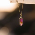 Serenity by Gullia - Intuition Pendelsmykke i sølv, Ametyst thumbnail