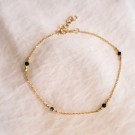 Pan Jewelry - Armbånd i gull med kuler, 20cm thumbnail