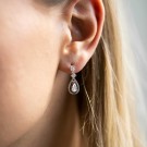 Pan Jewelry - Øreringer i sølv med zirkonia thumbnail
