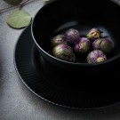 Aida - Groovy Frokosttallerken Svart, 21cm thumbnail