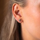 Pan Jewelry - Athens Charm Øredobber i forgylt sølv med zirkonia og spinell thumbnail